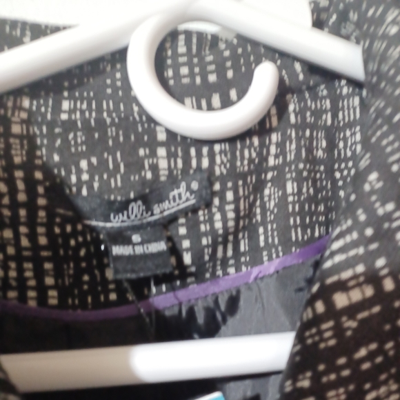 Will Smith Black And White Womens Jacket Size Small new - Picture 4 of 6